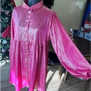 Umgee metallic dress